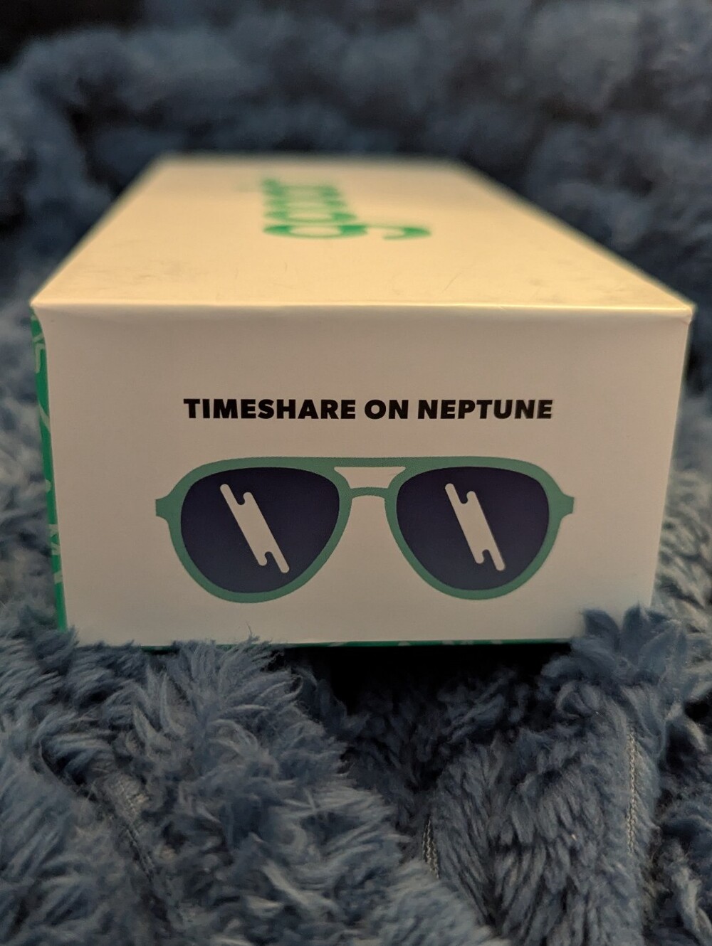 Timeshare On Neptune Mint Green Sunglasses